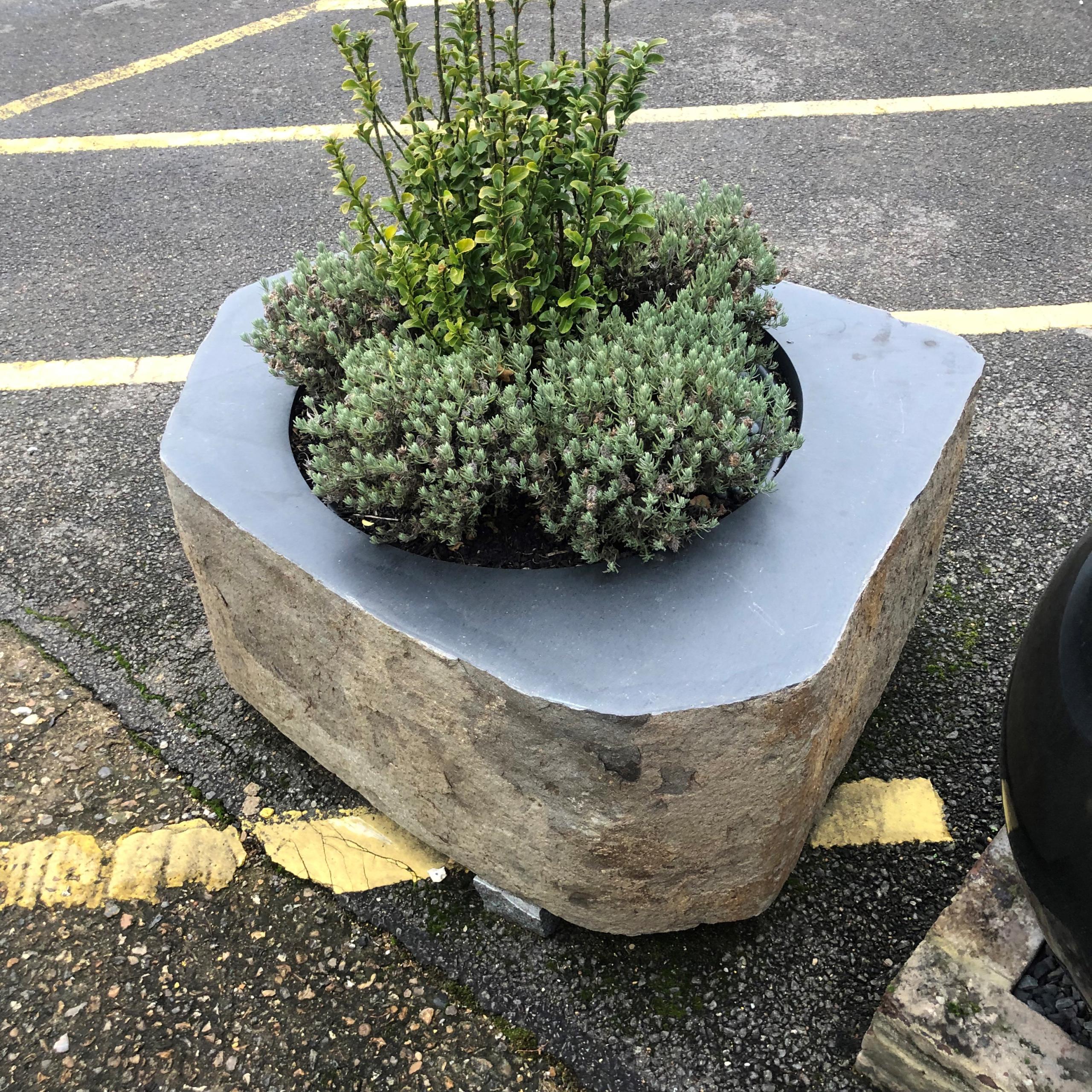 Basalt Granite Planter 750-900mm