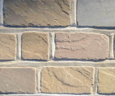 Buff Tumbled Setts Multi Sized 1.2m2 Layer