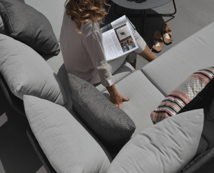 Belize Rope Large Corner Sofa Set