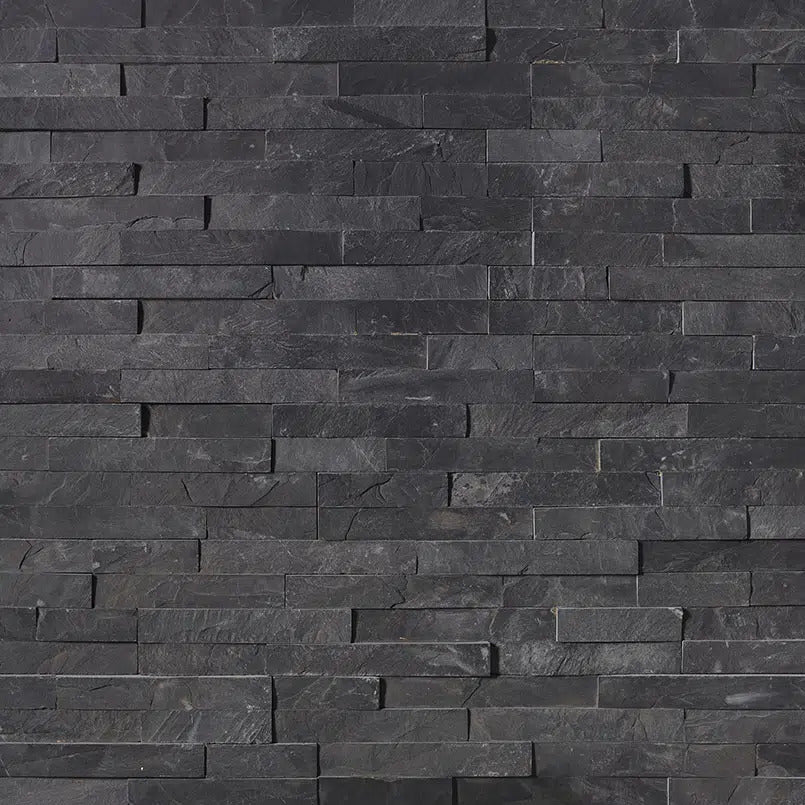 Bao Black Slate Cladding 1-2cm