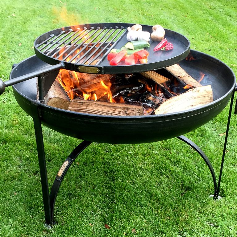 Plain Jane Firepit with Swing Arm