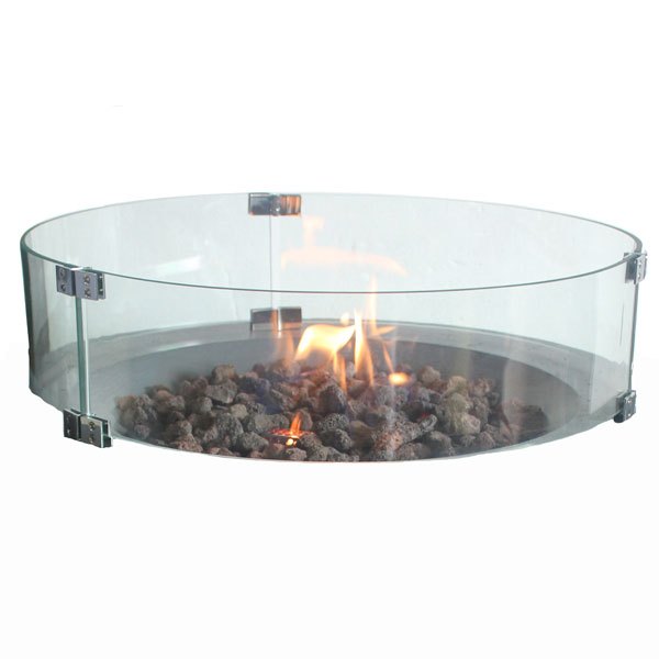 Sarin firepit Glass Screen