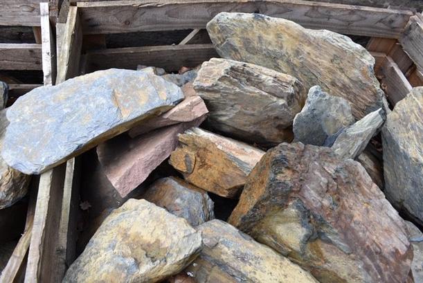 Rustic Slate Walling